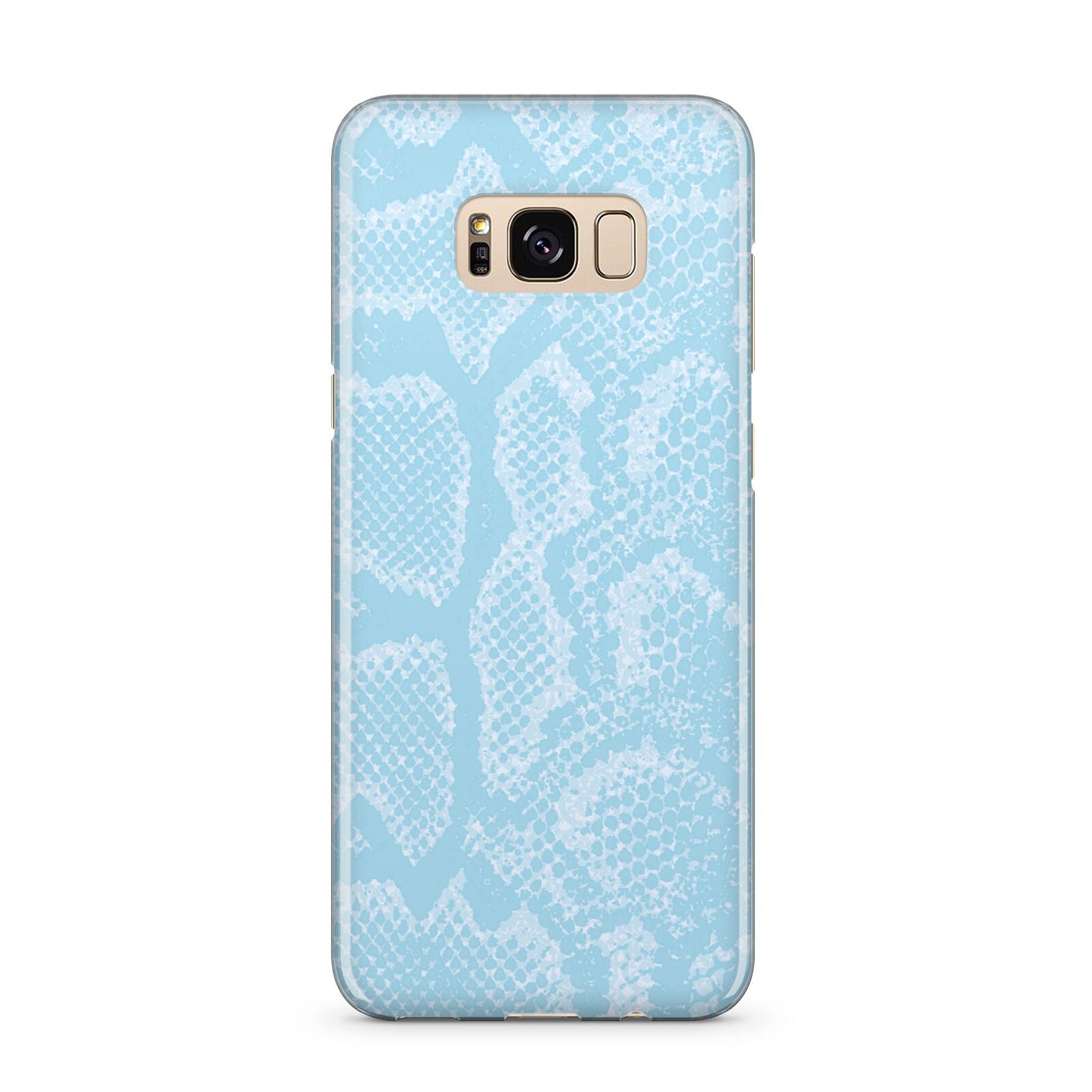 Blue Snakeskin Samsung Galaxy S8 Plus Case