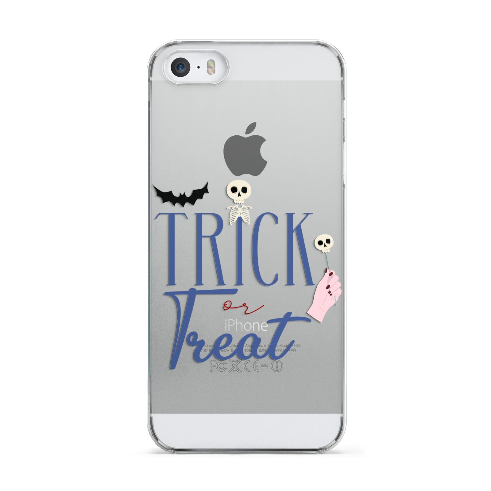 Blue Trick or Treat Apple iPhone 5 Case