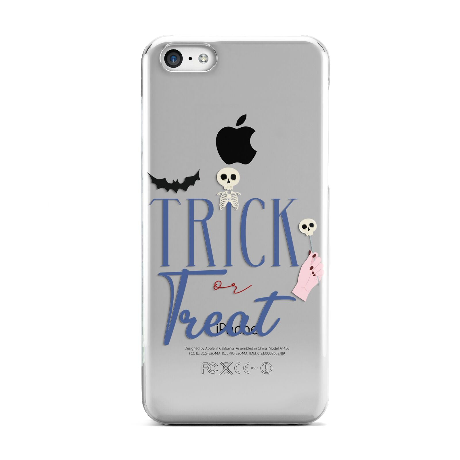 Blue Trick or Treat Apple iPhone 5c Case