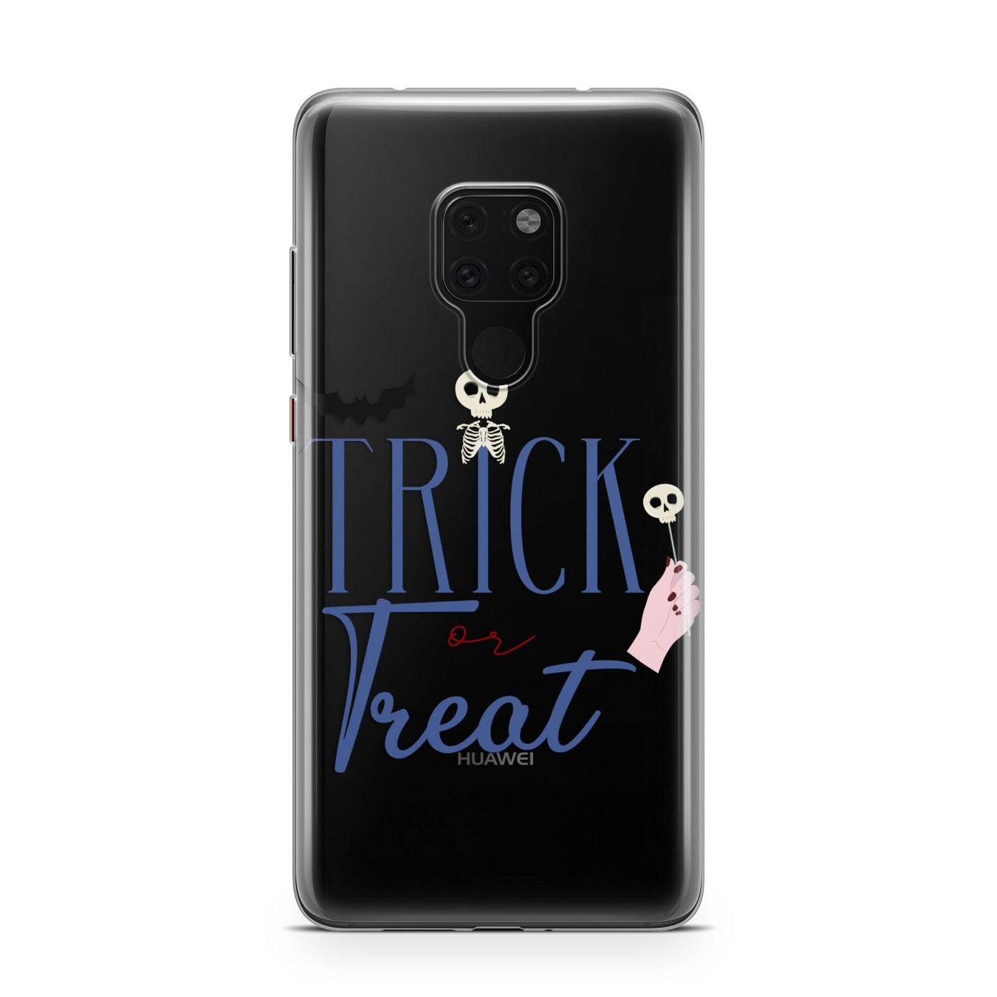 Blue Trick or Treat Huawei Mate 20 Phone Case