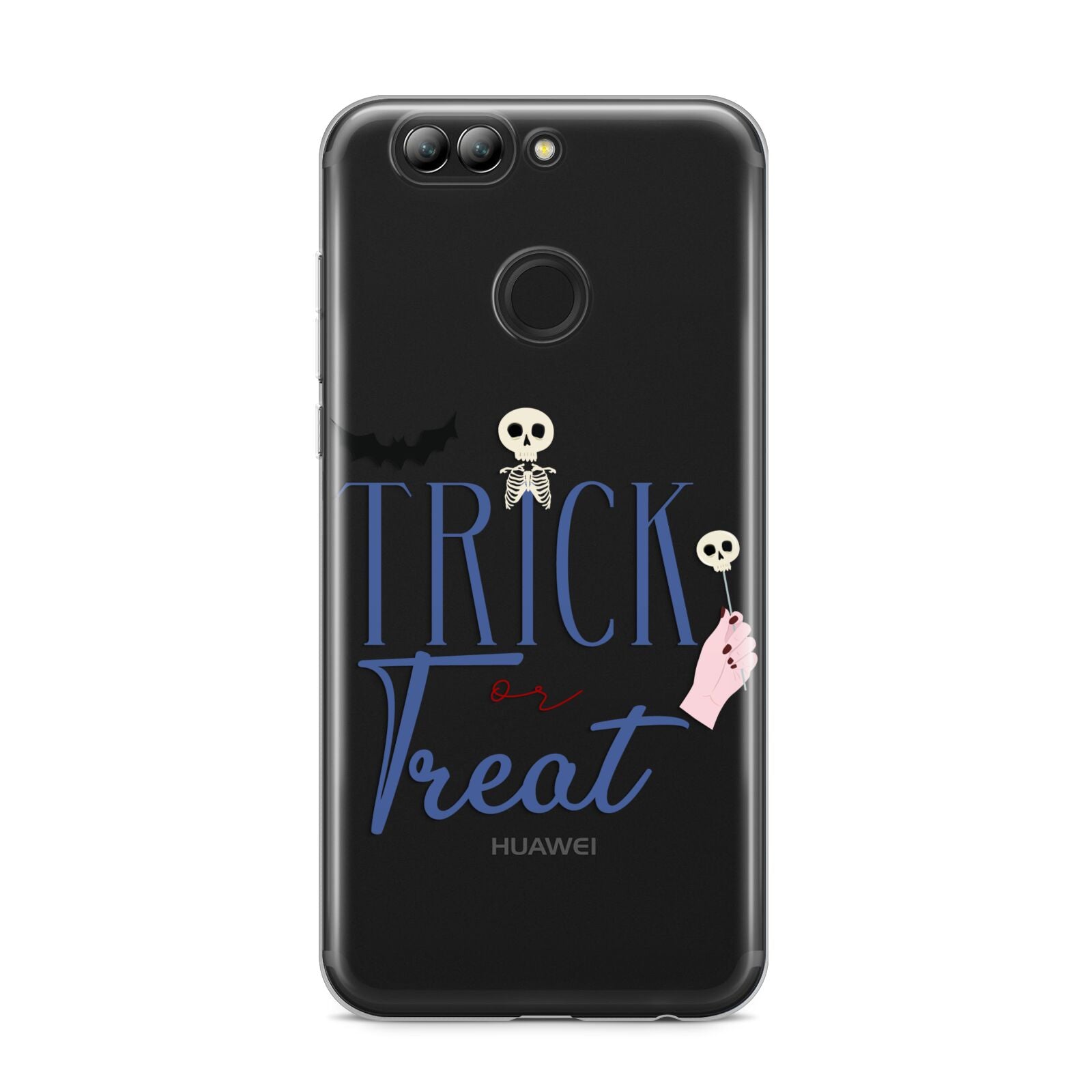 Blue Trick or Treat Huawei Nova 2s Phone Case