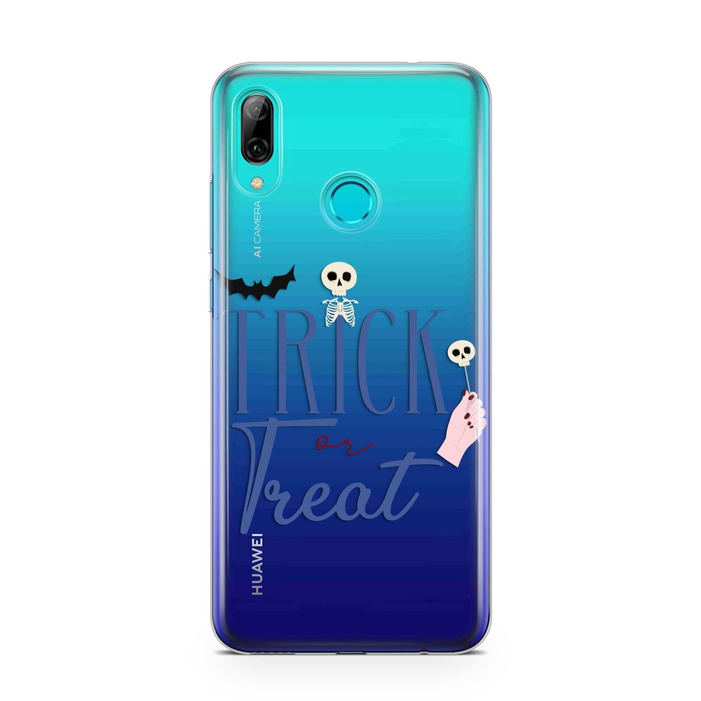 Blue Trick or Treat Huawei P Smart 2019 Case