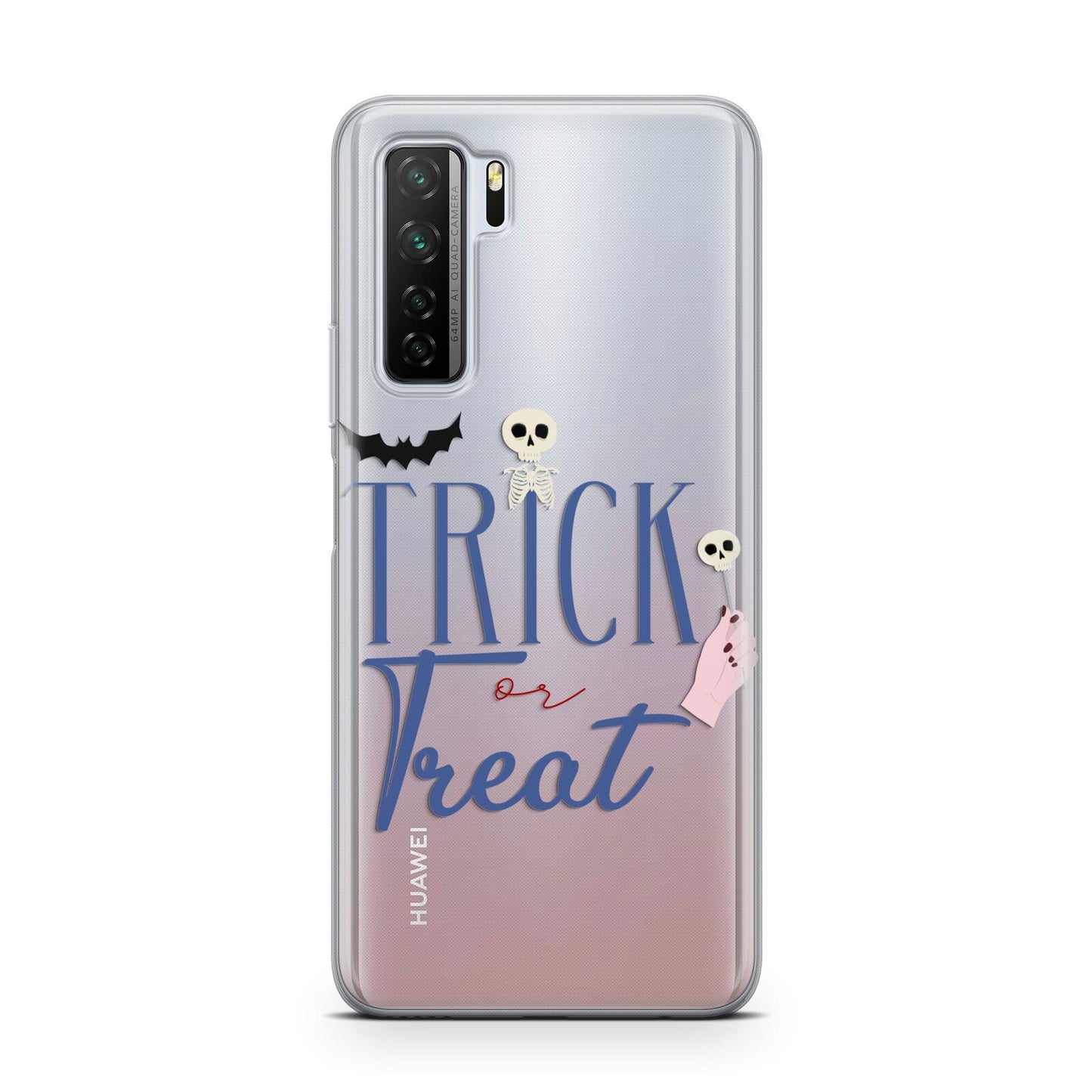 Blue Trick or Treat Huawei P40 Lite 5G Phone Case