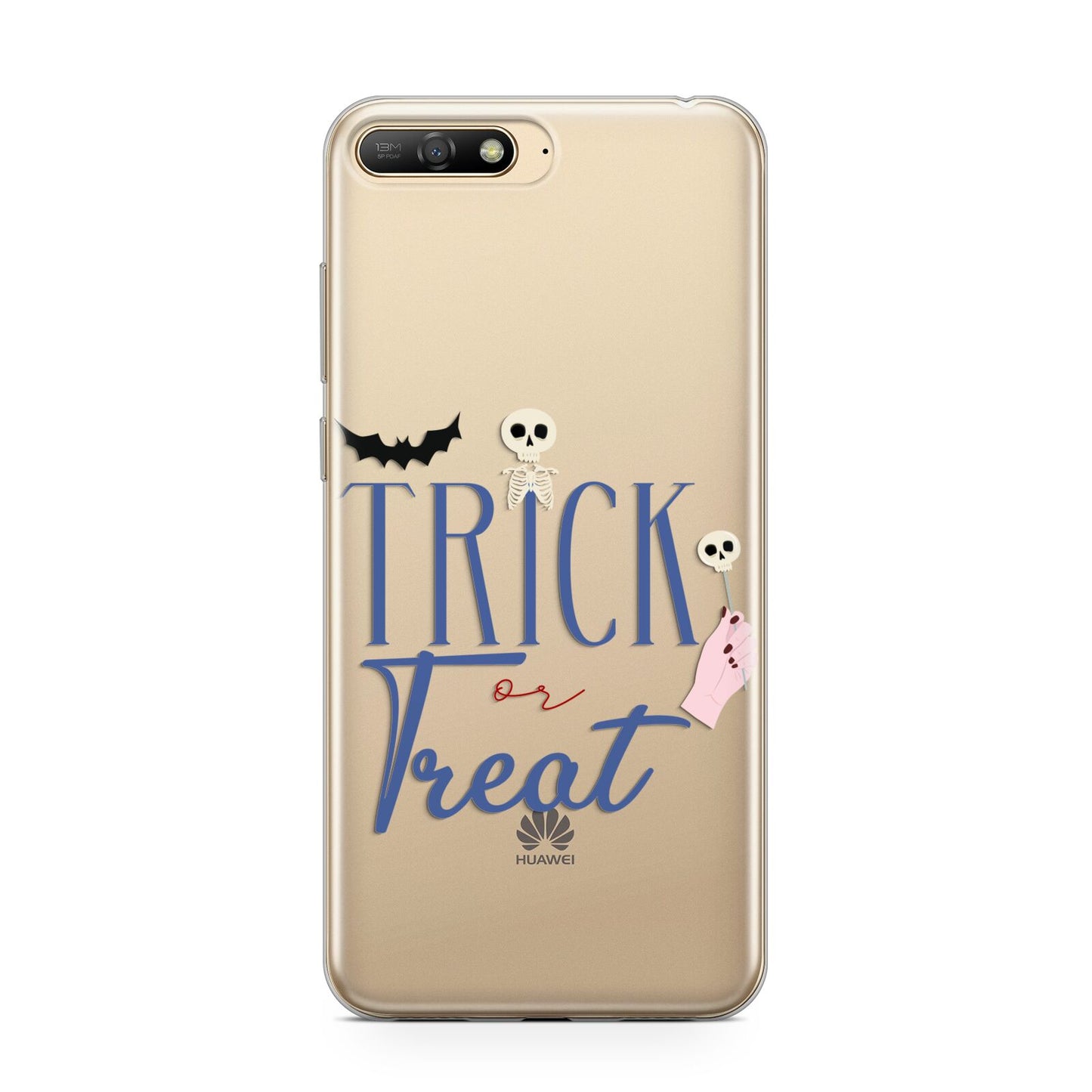 Blue Trick or Treat Huawei Y6 2018