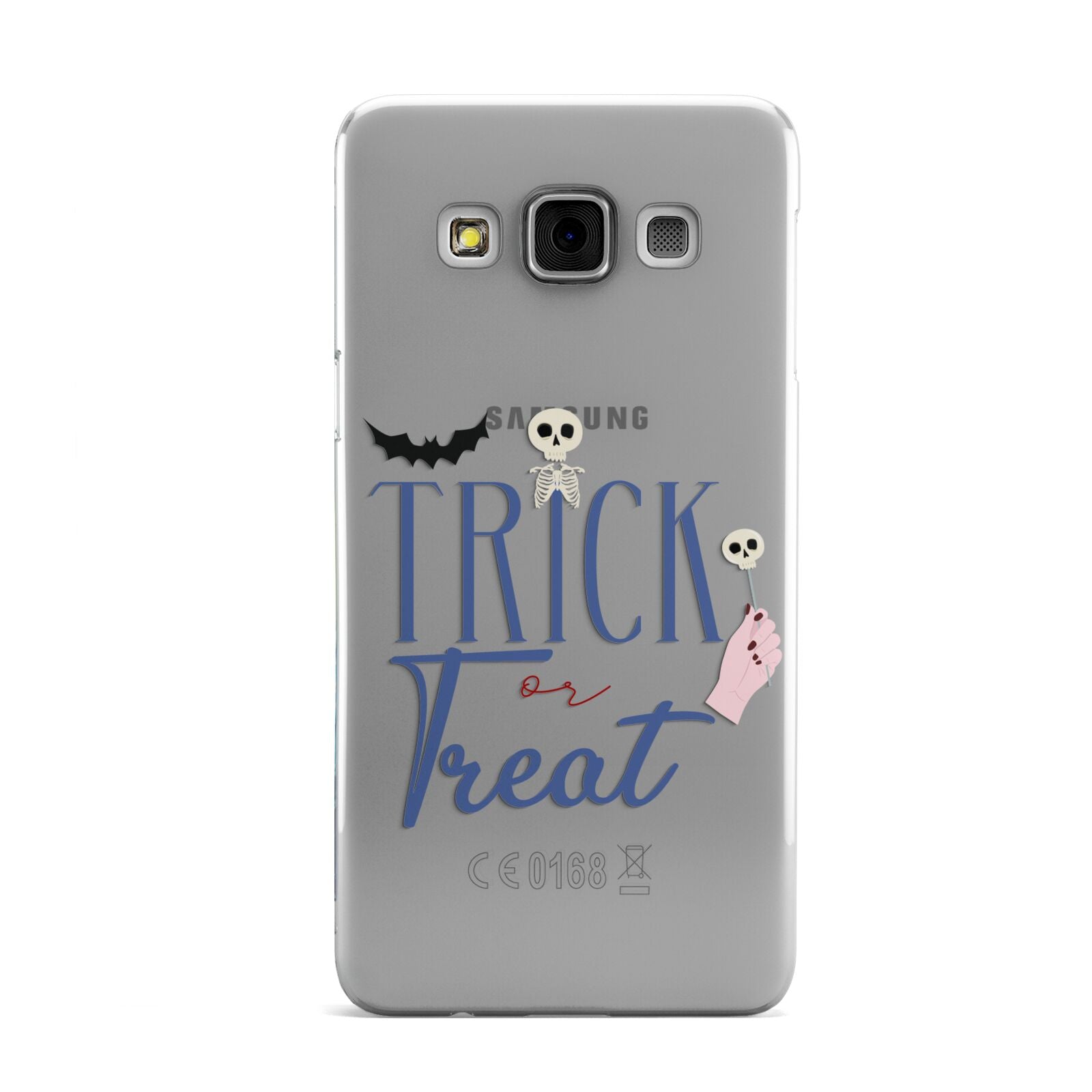 Blue Trick or Treat Samsung Galaxy A3 Case