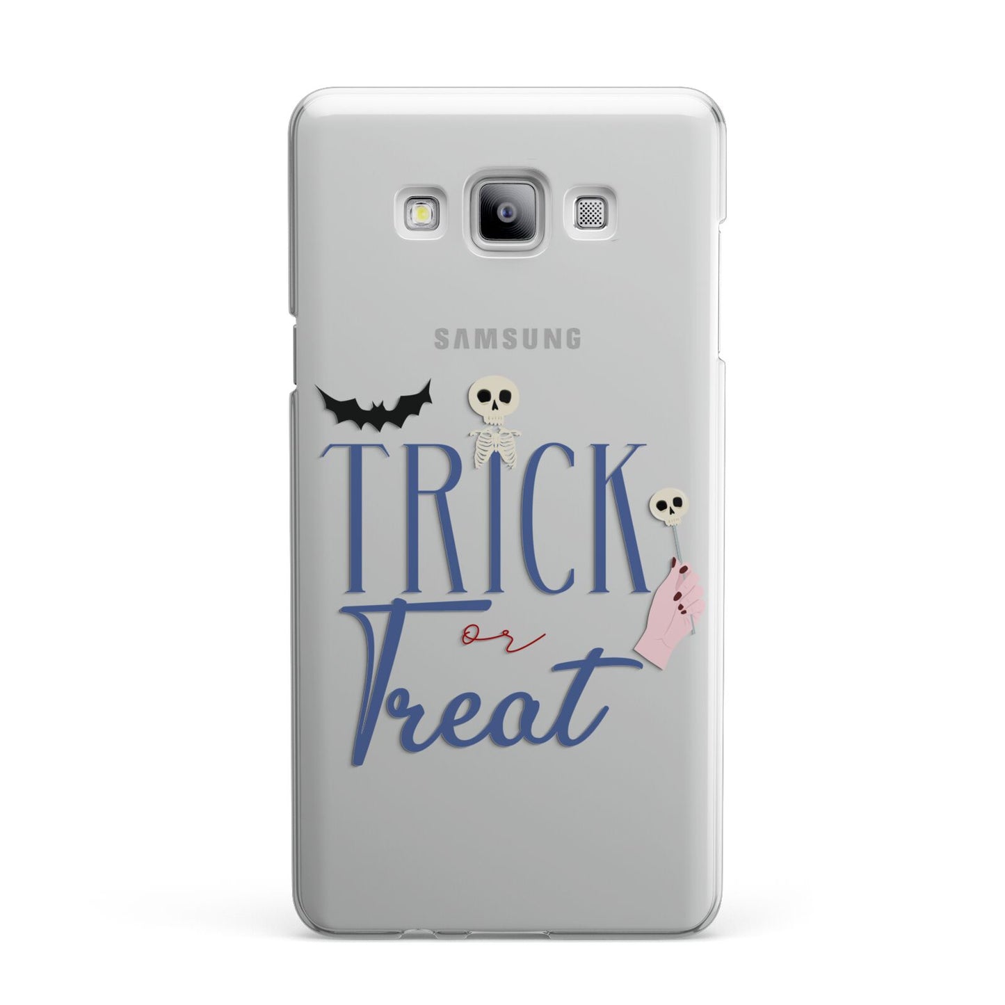 Blue Trick or Treat Samsung Galaxy A7 2015 Case