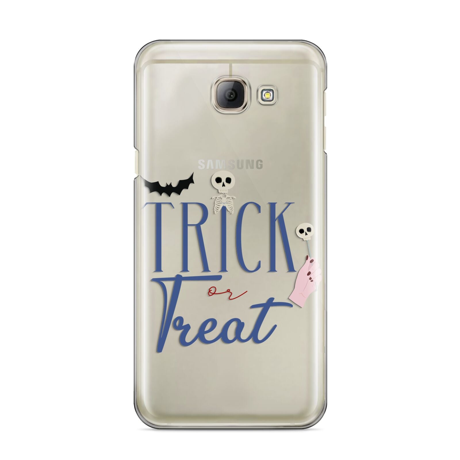 Blue Trick or Treat Samsung Galaxy A8 2016 Case