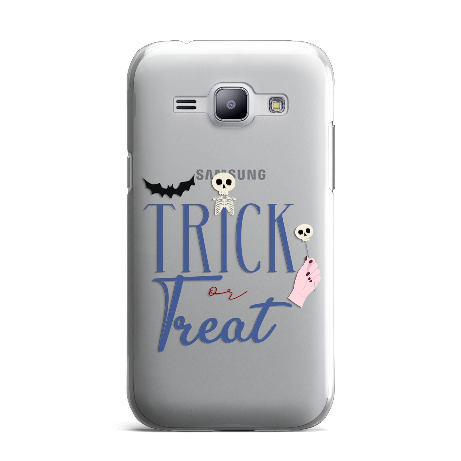 Blue Trick or Treat Samsung Galaxy J1 2015 Case