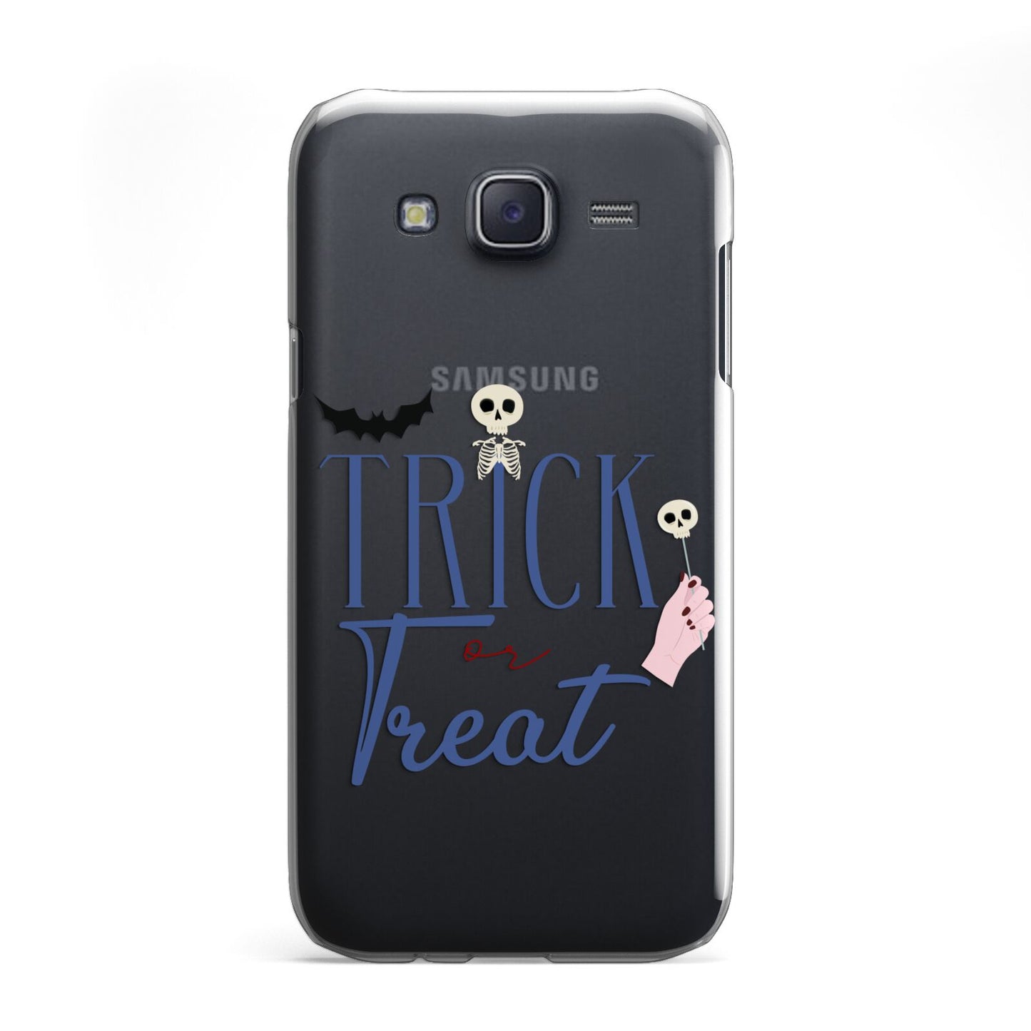 Blue Trick or Treat Samsung Galaxy J5 Case