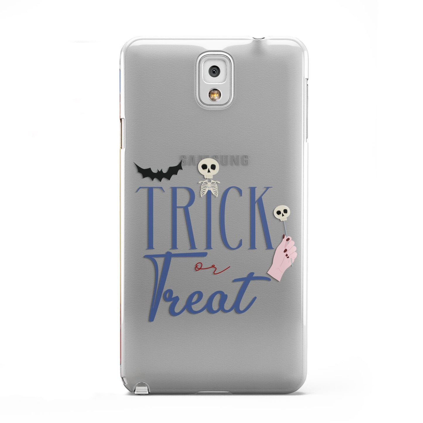 Blue Trick or Treat Samsung Galaxy Note 3 Case