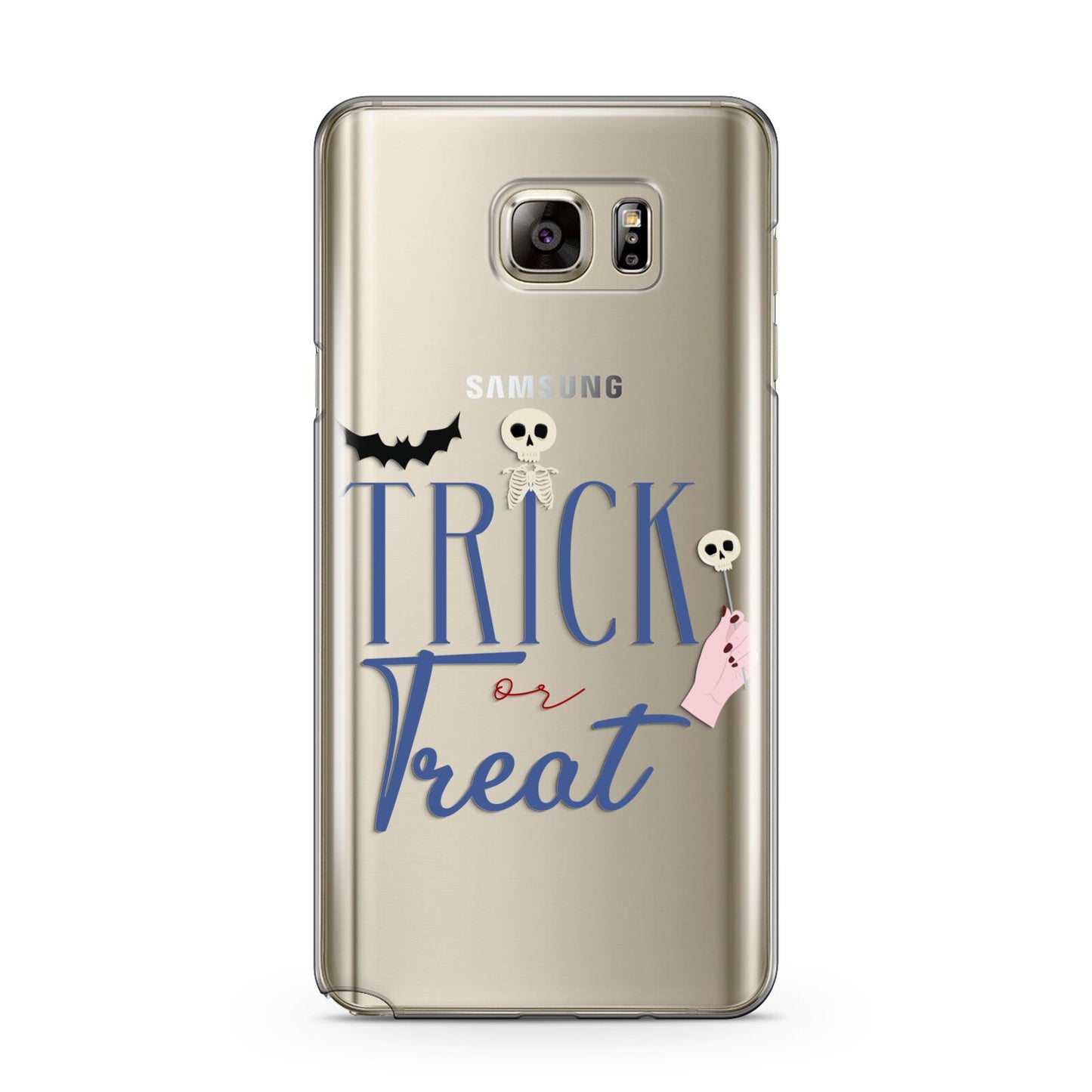 Blue Trick or Treat Samsung Galaxy Note 5 Case