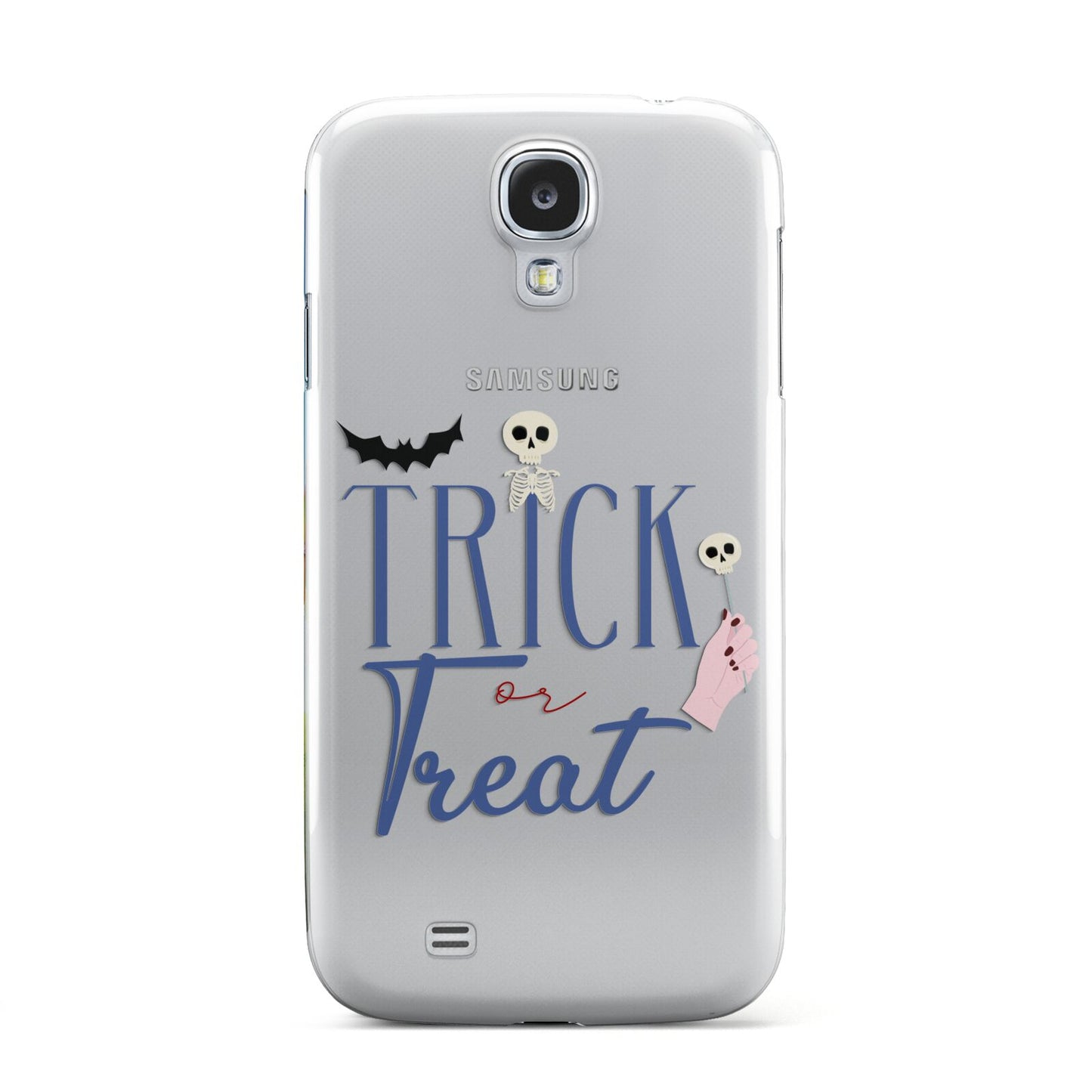 Blue Trick or Treat Samsung Galaxy S4 Case