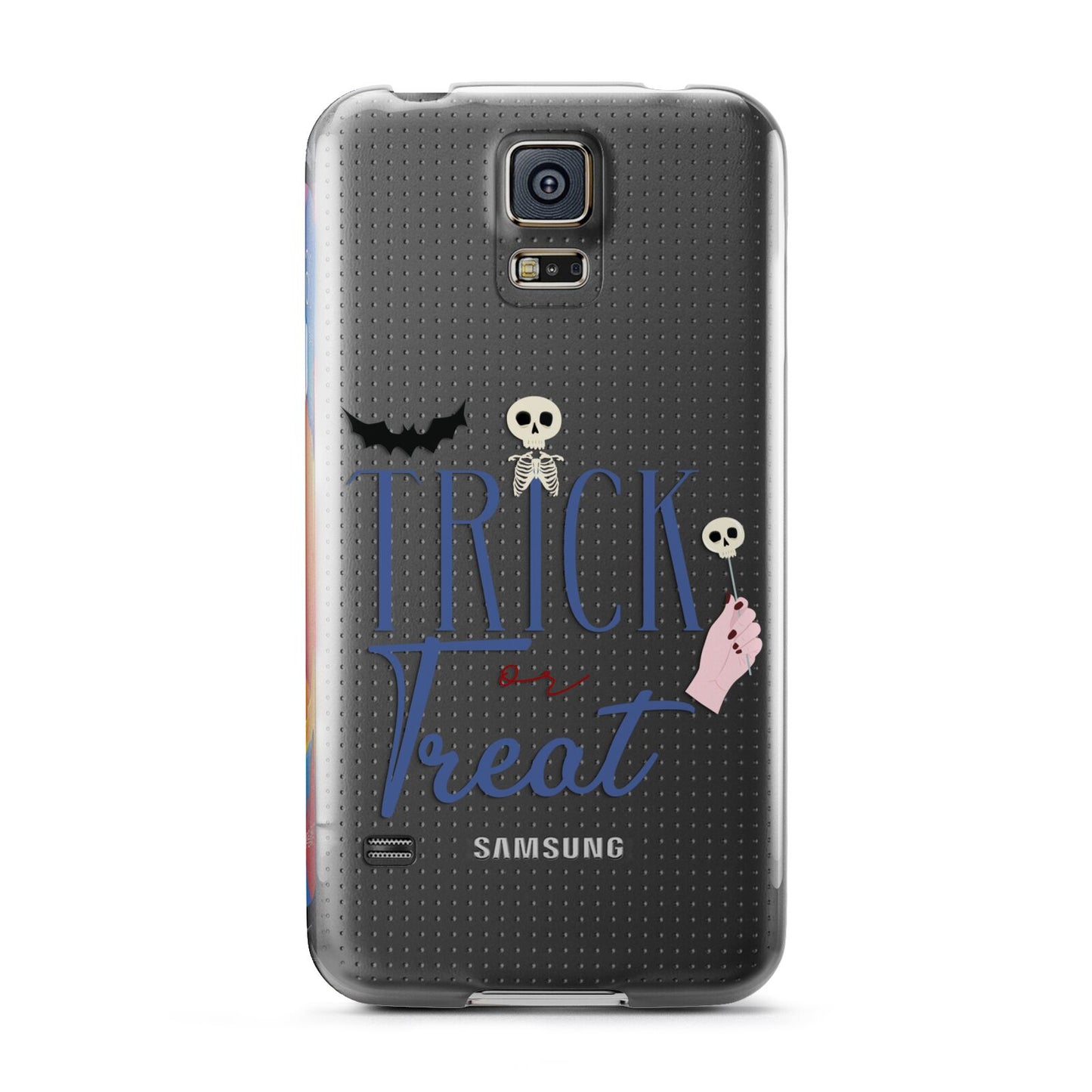 Blue Trick or Treat Samsung Galaxy S5 Case