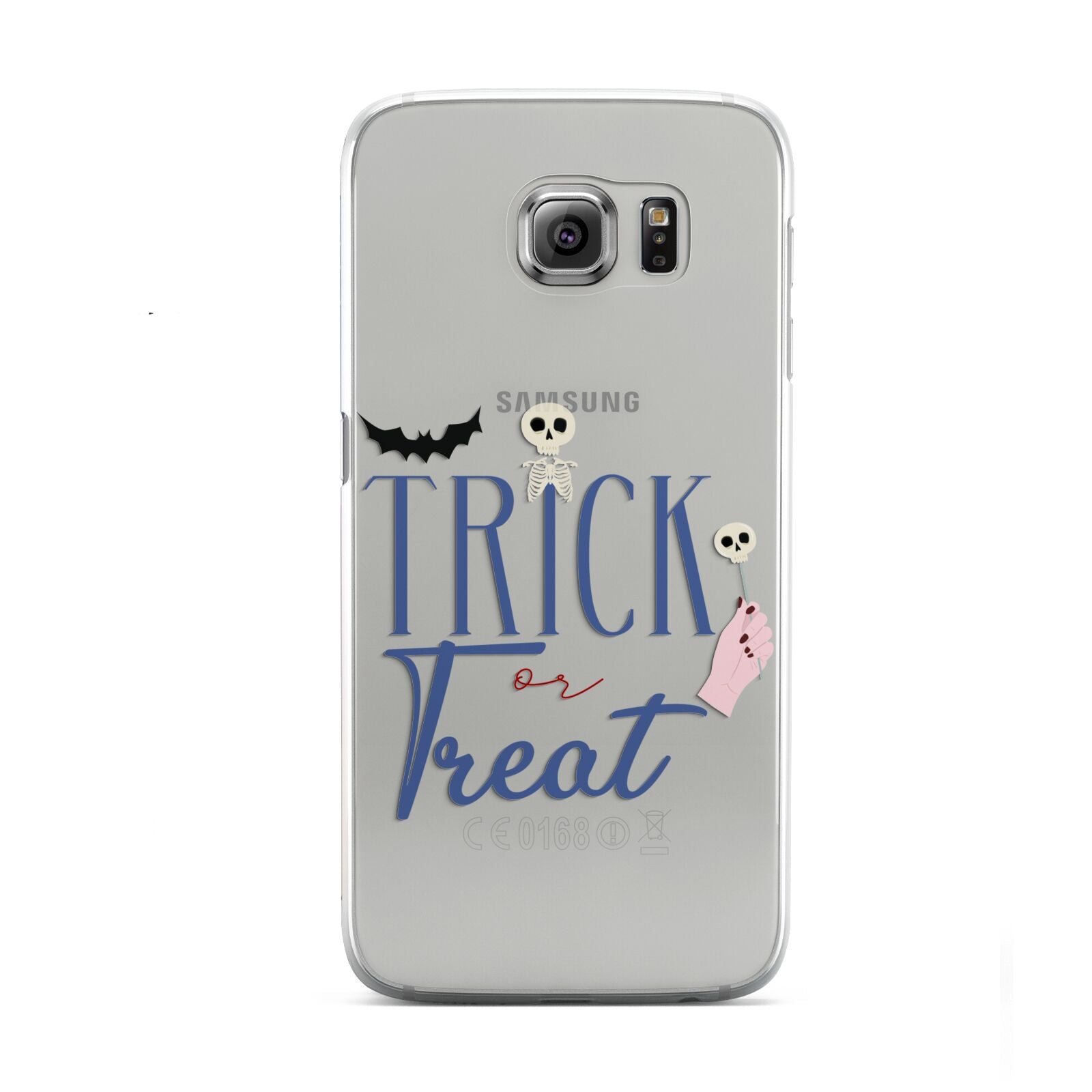 Blue Trick or Treat Samsung Galaxy S6 Case