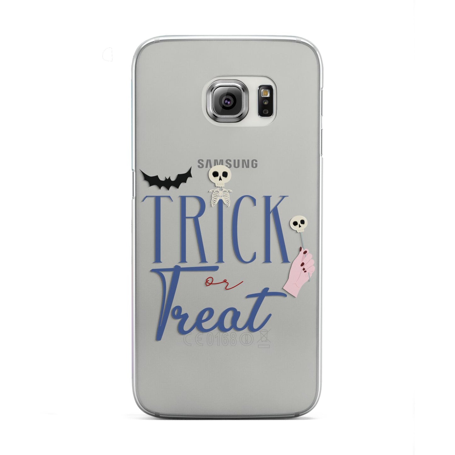 Blue Trick or Treat Samsung Galaxy S6 Edge Case