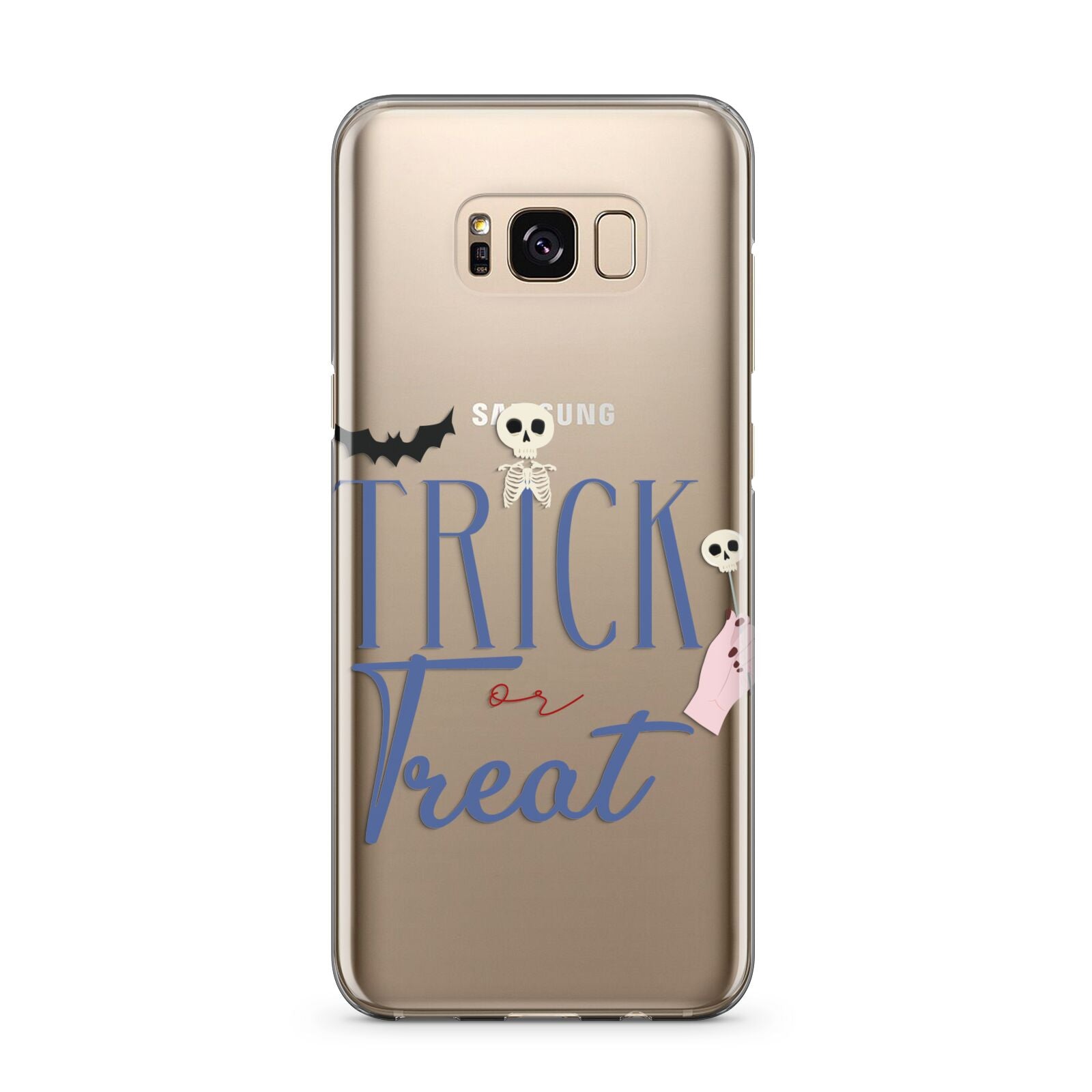 Blue Trick or Treat Samsung Galaxy S8 Plus Case