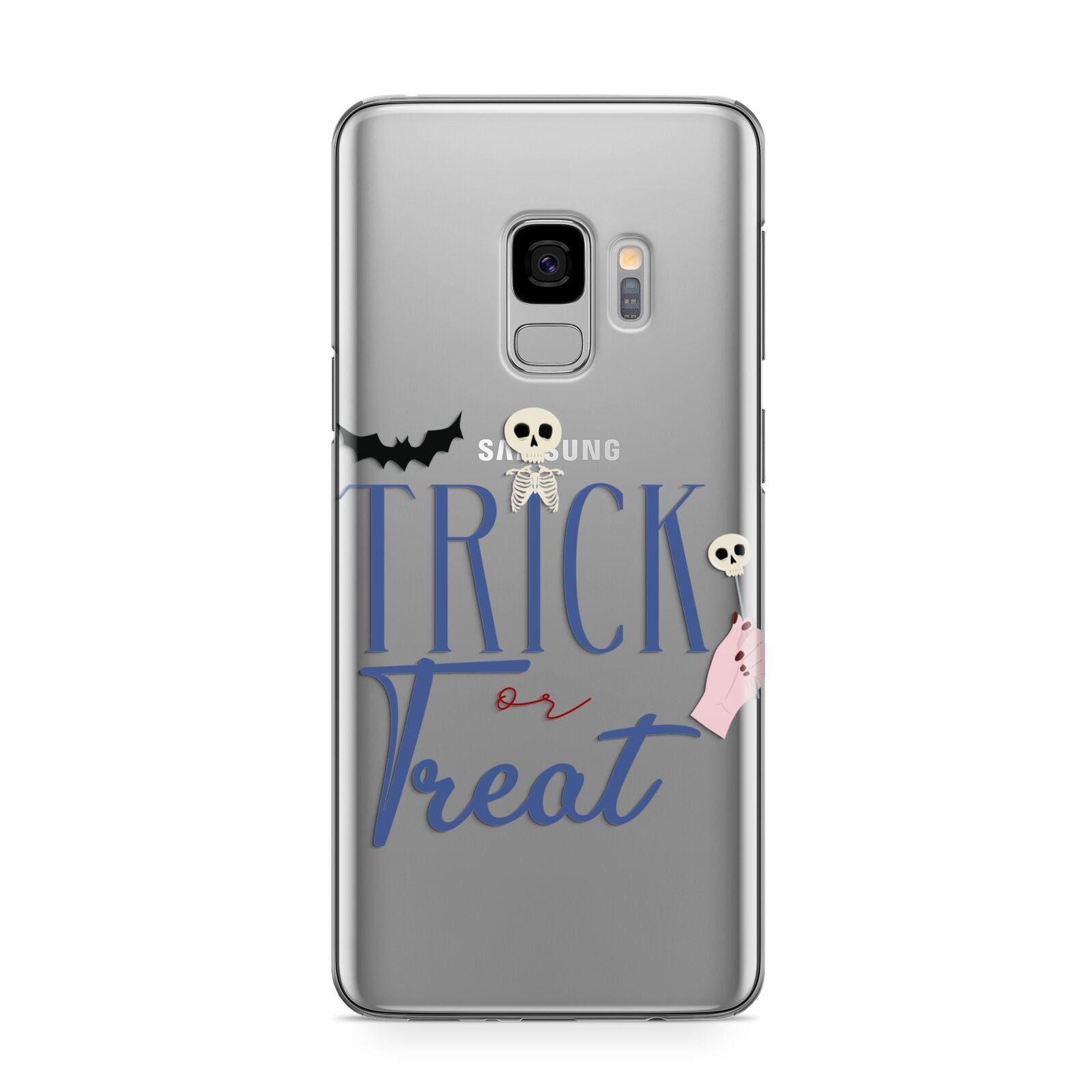 Blue Trick or Treat Samsung Galaxy S9 Case