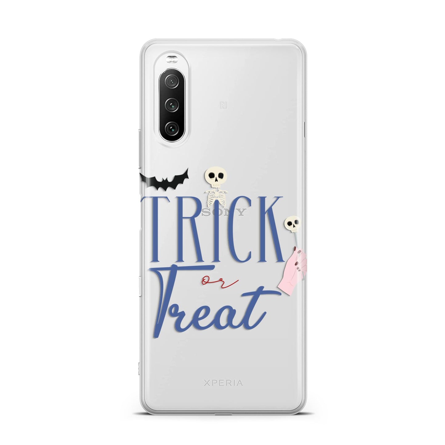 Blue Trick or Treat Sony Xperia 10 III Case