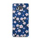 Blue and White Flowers Samsung Galaxy Alpha Case