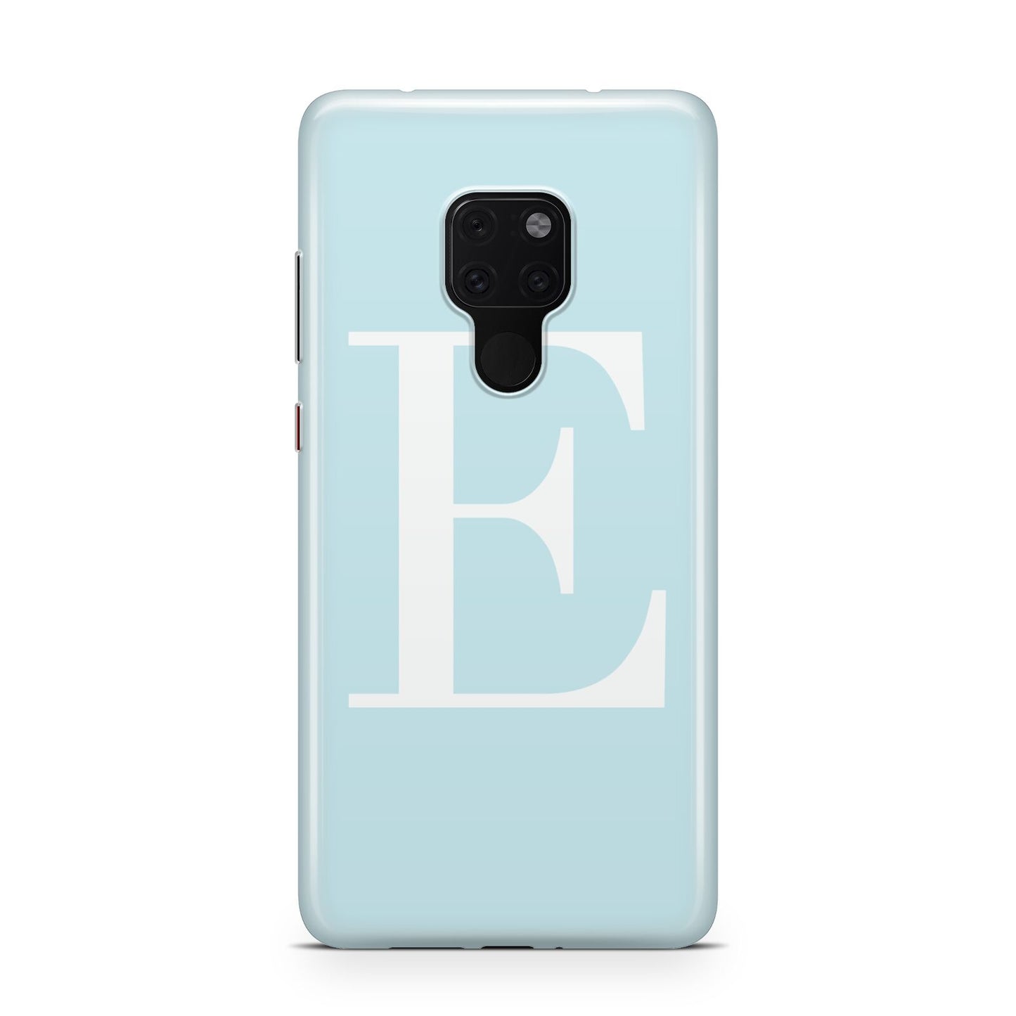 Blue with White Personalised Monogram Huawei Mate 20 Phone Case