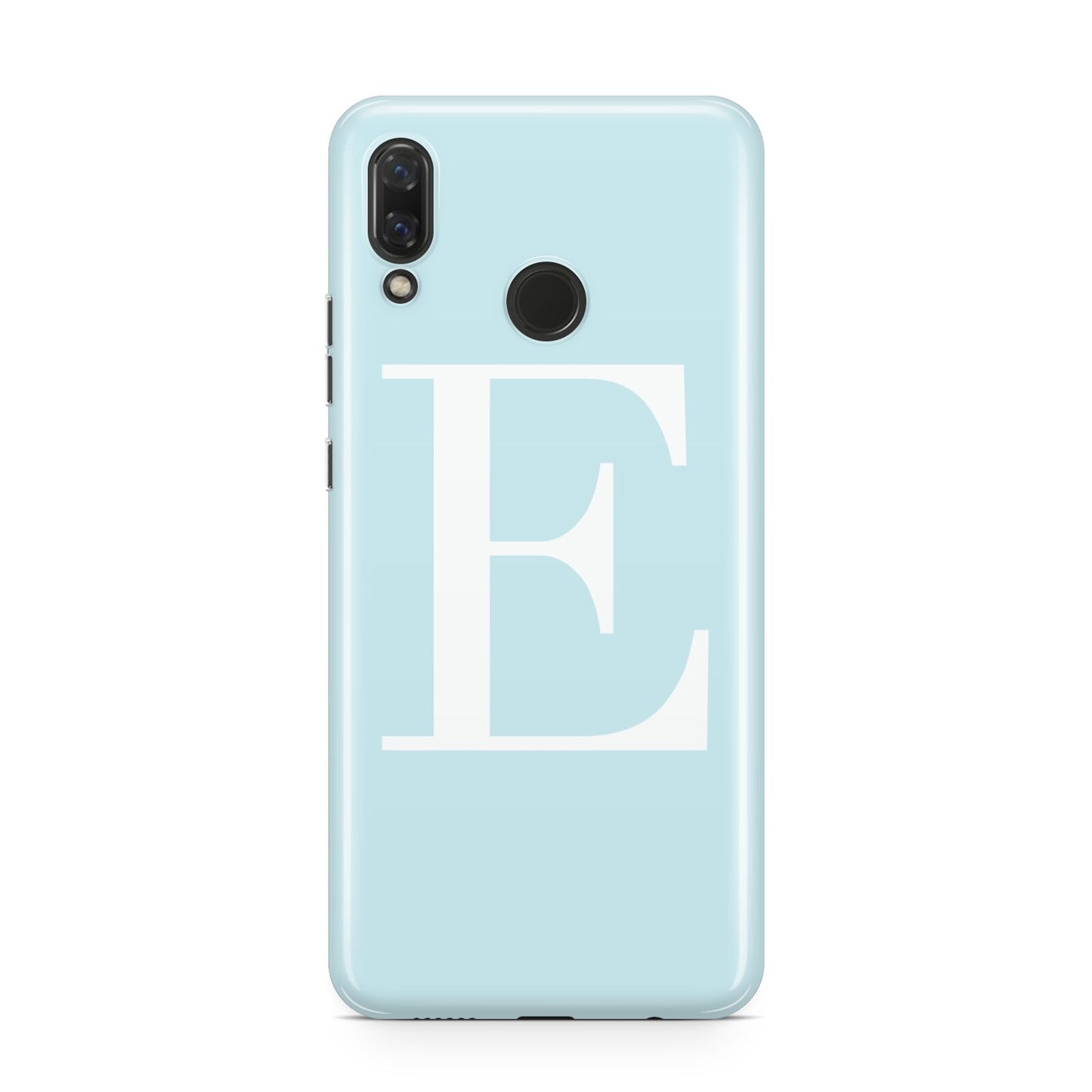 Blue with White Personalised Monogram Huawei Nova 3 Phone Case