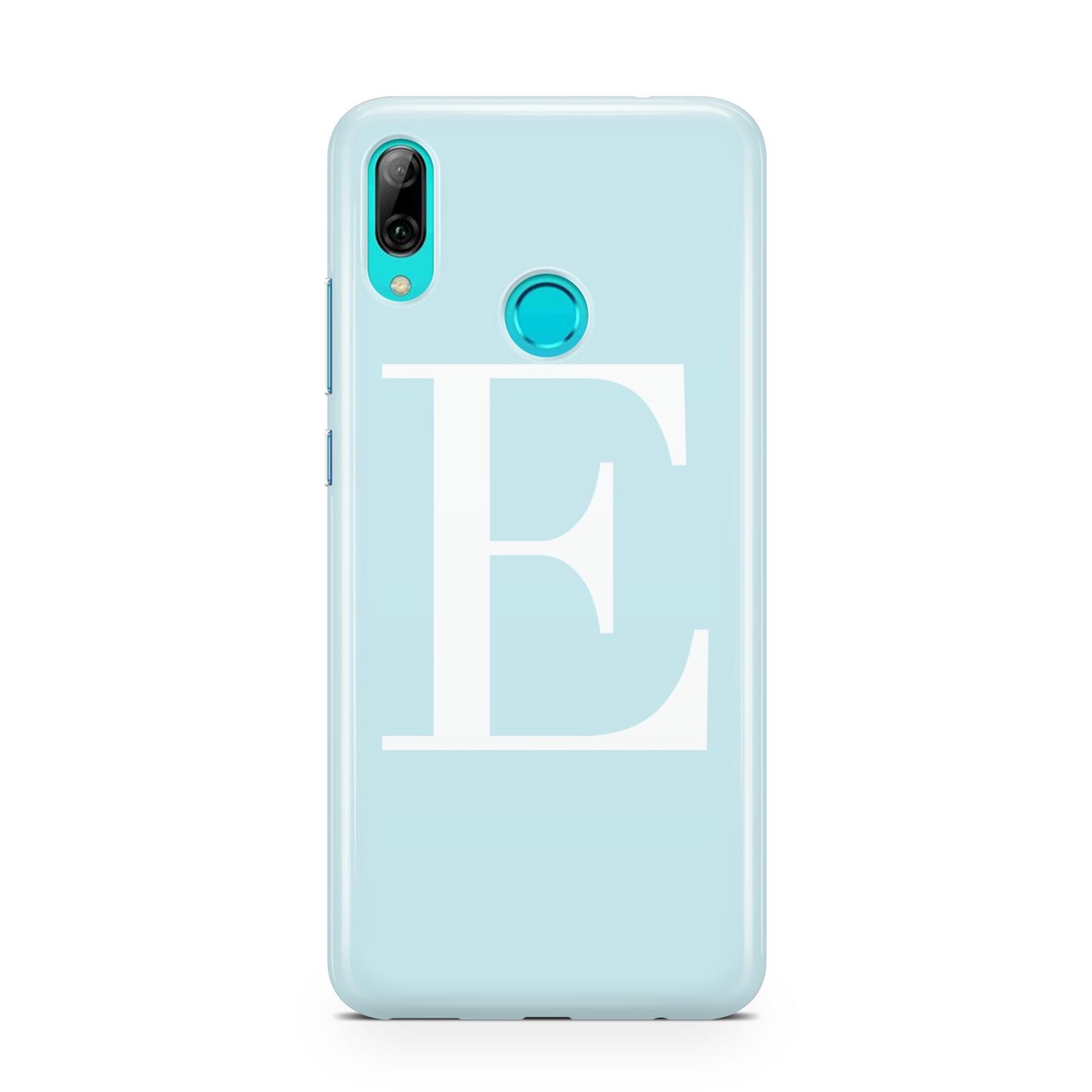 Blue with White Personalised Monogram Huawei P Smart 2019 Case