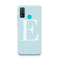 Blue with White Personalised Monogram Huawei P Smart 2020