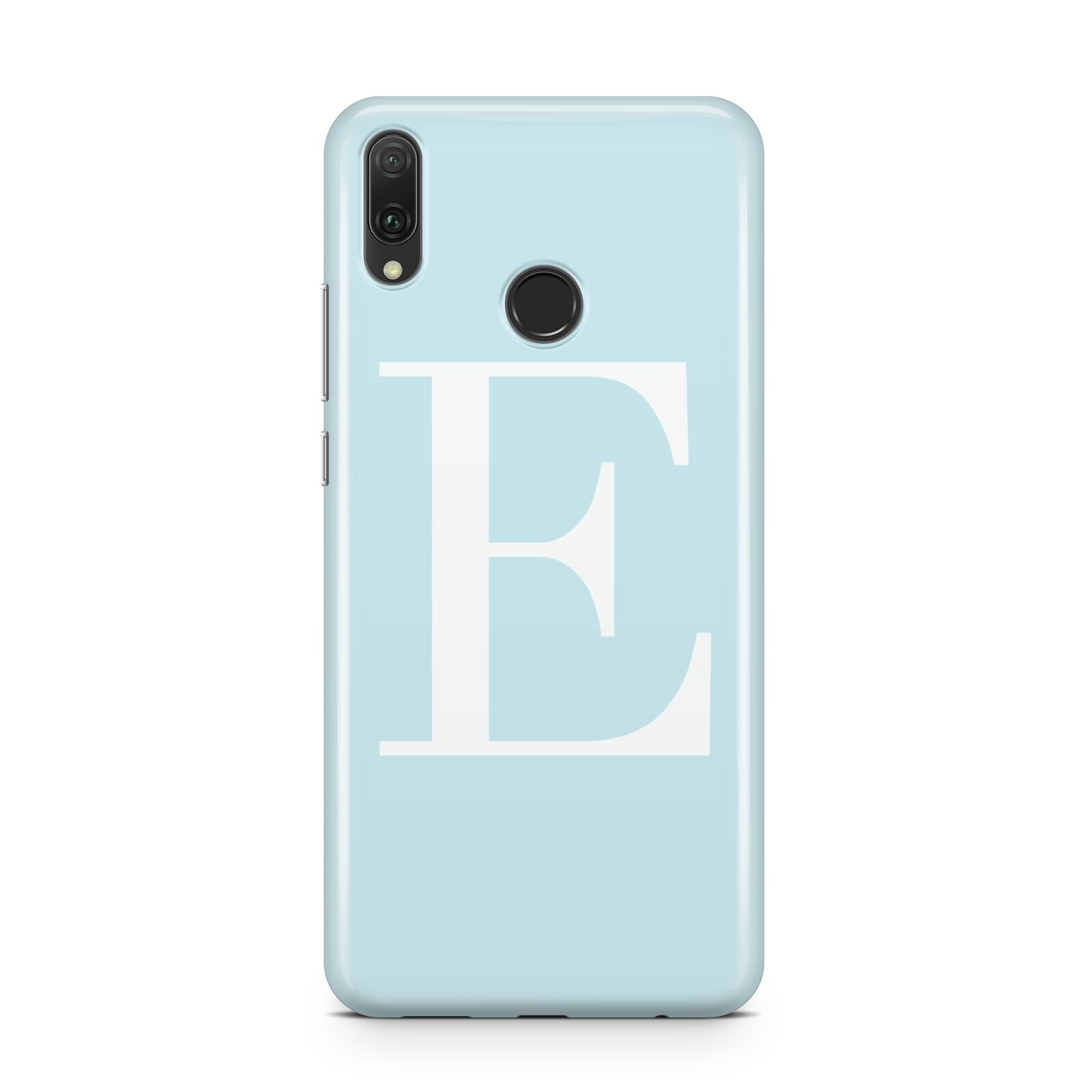 Blue with White Personalised Monogram Huawei Y9 2019