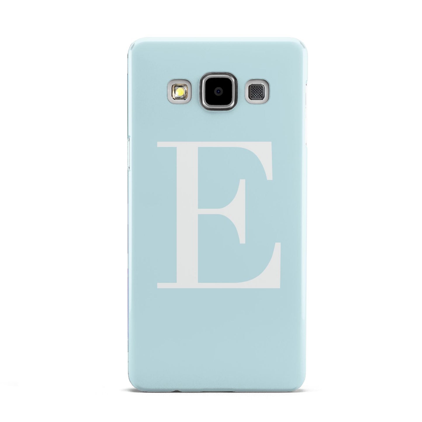 Blue with White Personalised Monogram Samsung Galaxy A5 Case