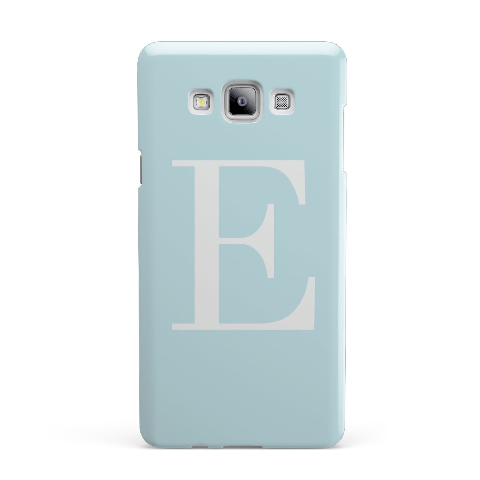 Blue with White Personalised Monogram Samsung Galaxy A7 2015 Case