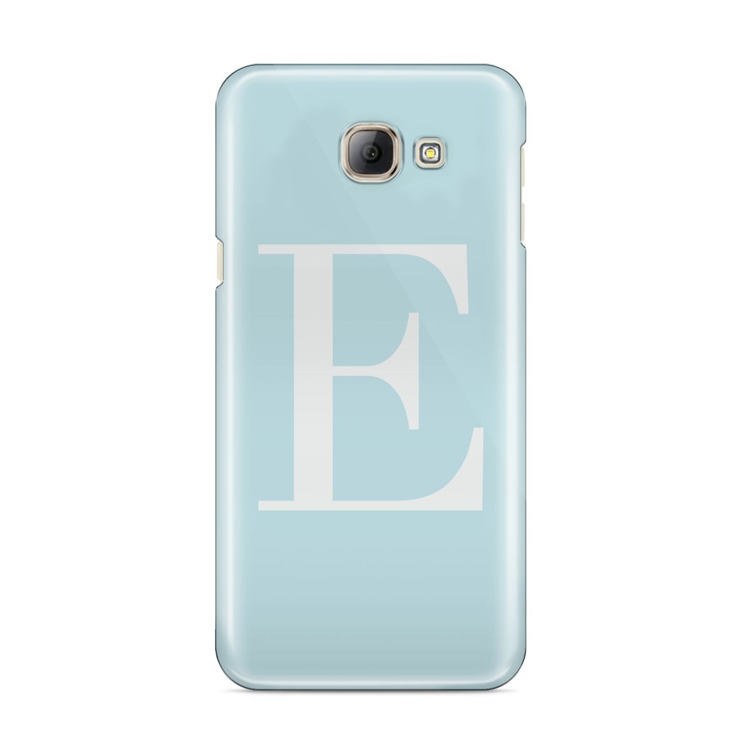 Blue with White Personalised Monogram Samsung Galaxy A8 2016 Case