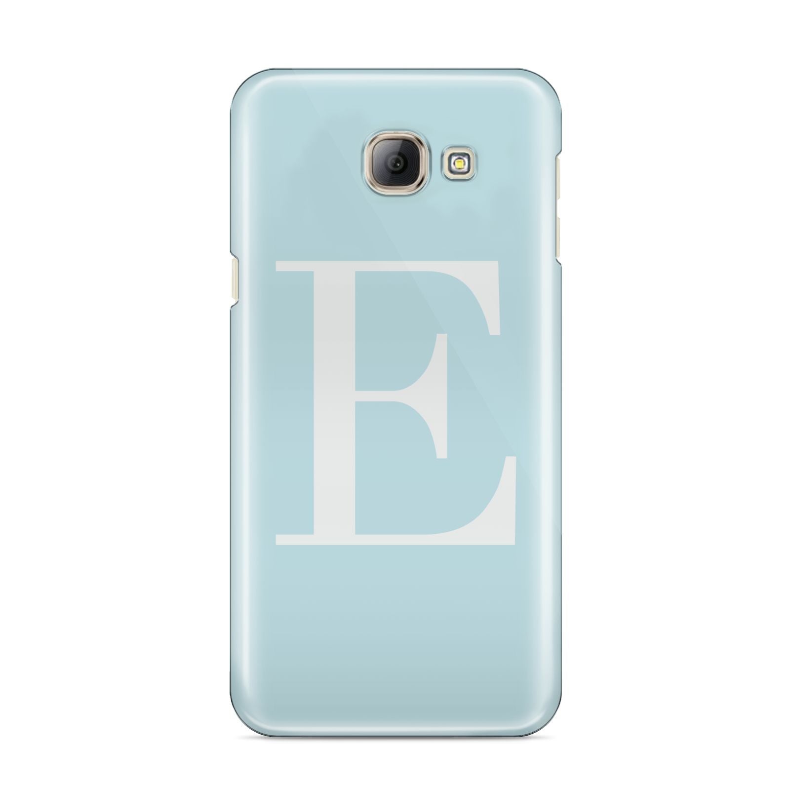 Blue with White Personalised Monogram Samsung Galaxy A8 2016 Case