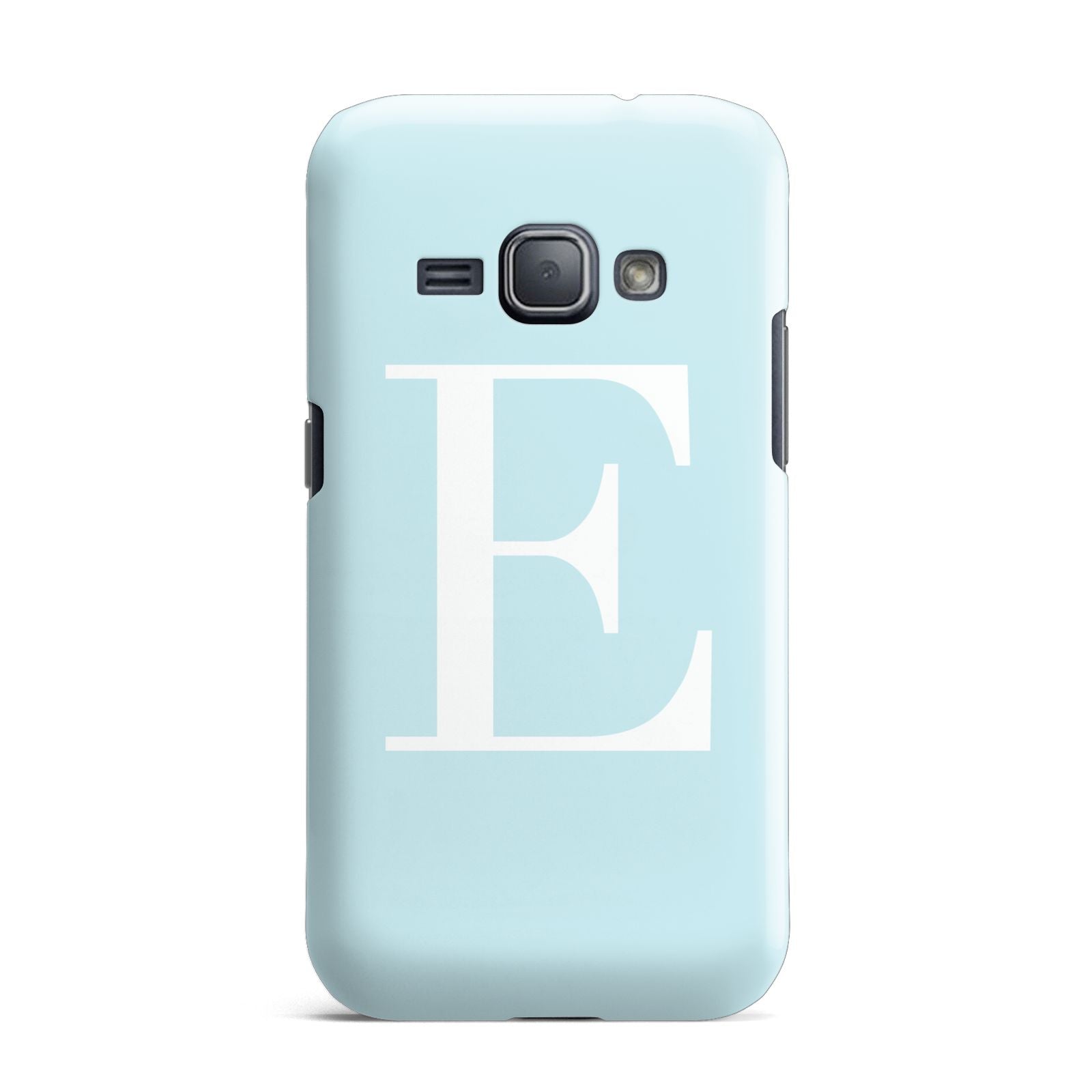 Blue with White Personalised Monogram Samsung Galaxy J1 2016 Case