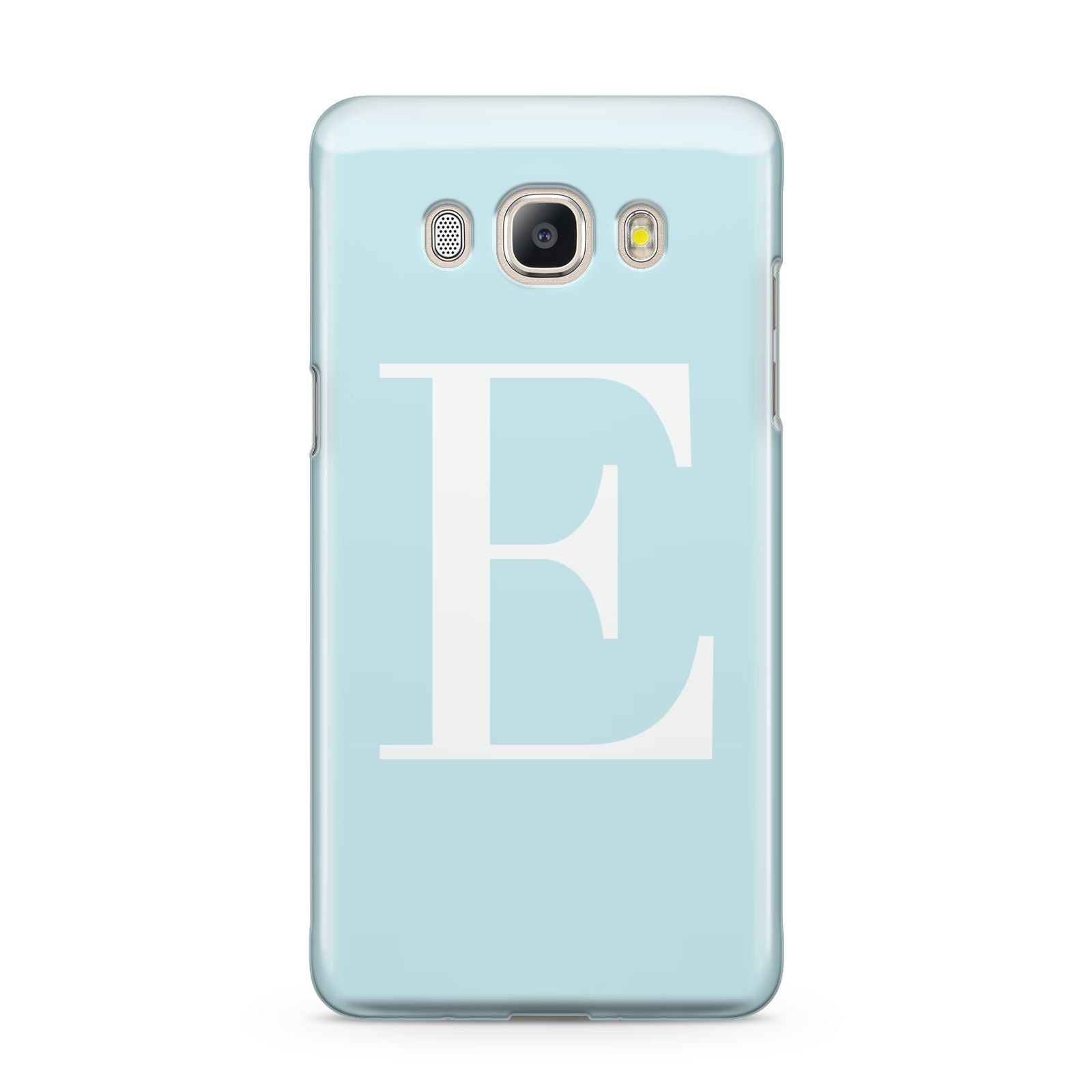 Blue with White Personalised Monogram Samsung Galaxy J5 2016 Case