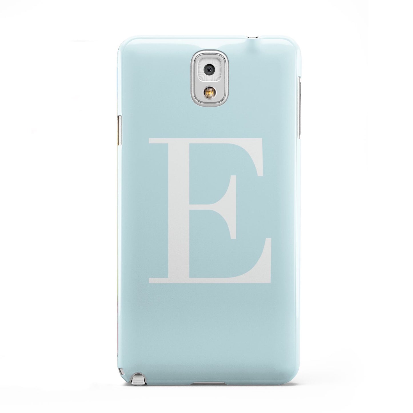 Blue with White Personalised Monogram Samsung Galaxy Note 3 Case