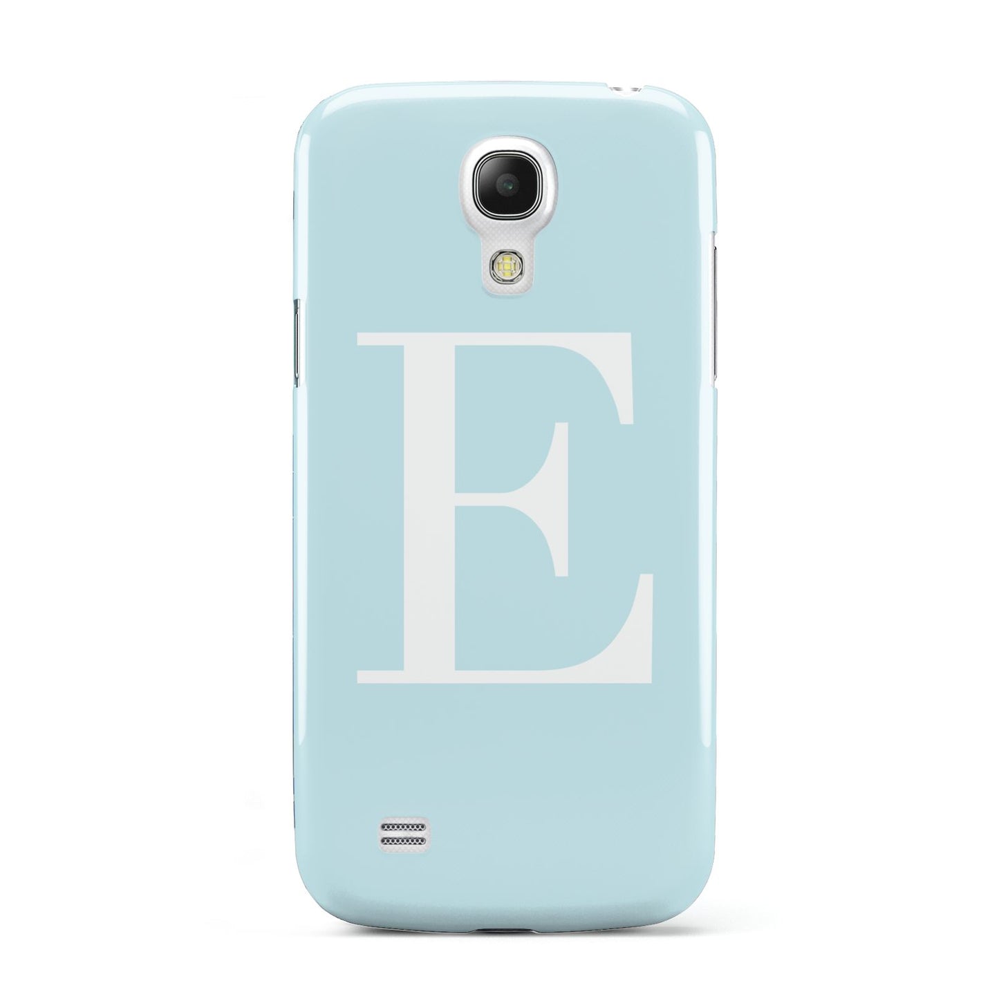 Blue with White Personalised Monogram Samsung Galaxy S4 Mini Case