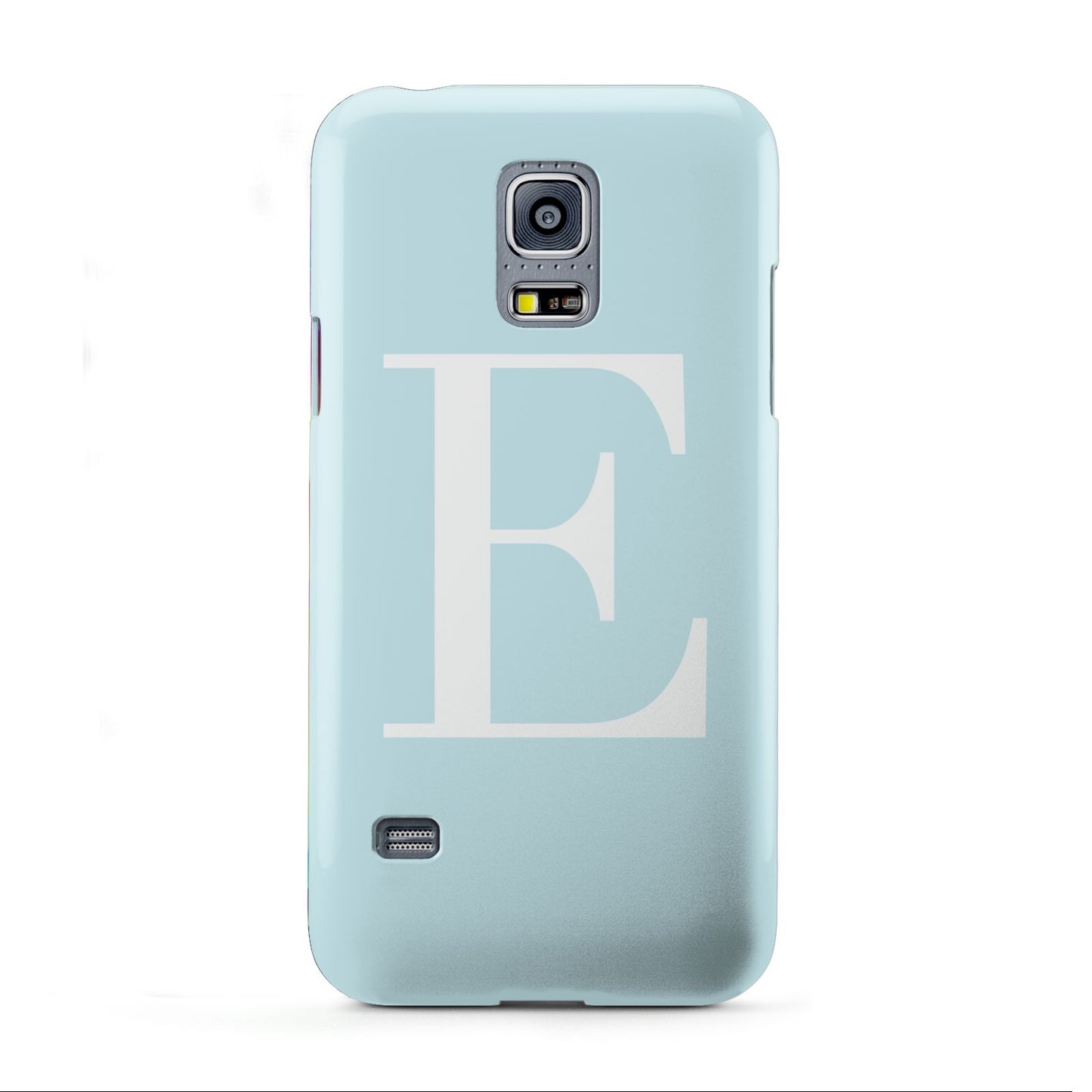 Blue with White Personalised Monogram Samsung Galaxy S5 Mini Case