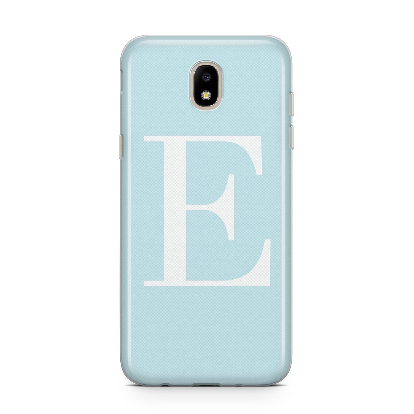 Blue with White Personalised Monogram Samsung J5 2017 Case