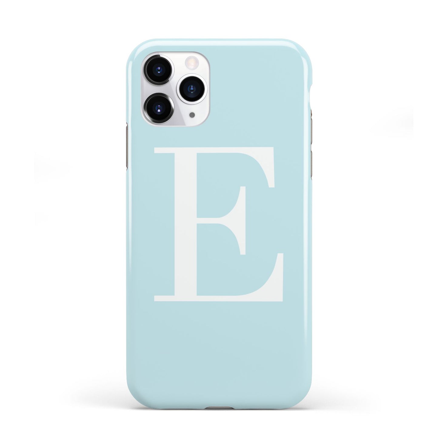 Blue with White Personalised Monogram iPhone 11 Pro 3D Tough Case