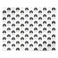 Bluetick Coonhound Icon with Name Personalised Wrapping Paper Alternative