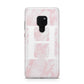Blush Marble Custom Initial Personalised Huawei Mate 20 Phone Case