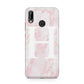 Blush Marble Custom Initial Personalised Huawei P20 Lite Phone Case