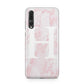 Blush Marble Custom Initial Personalised Huawei P20 Pro Phone Case
