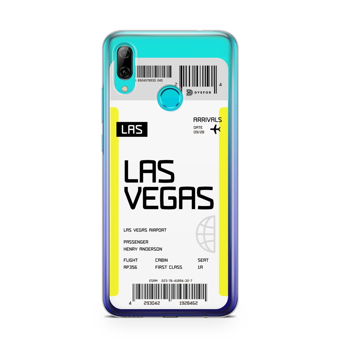 Boarding Pass Huawei P Smart 2019 Case