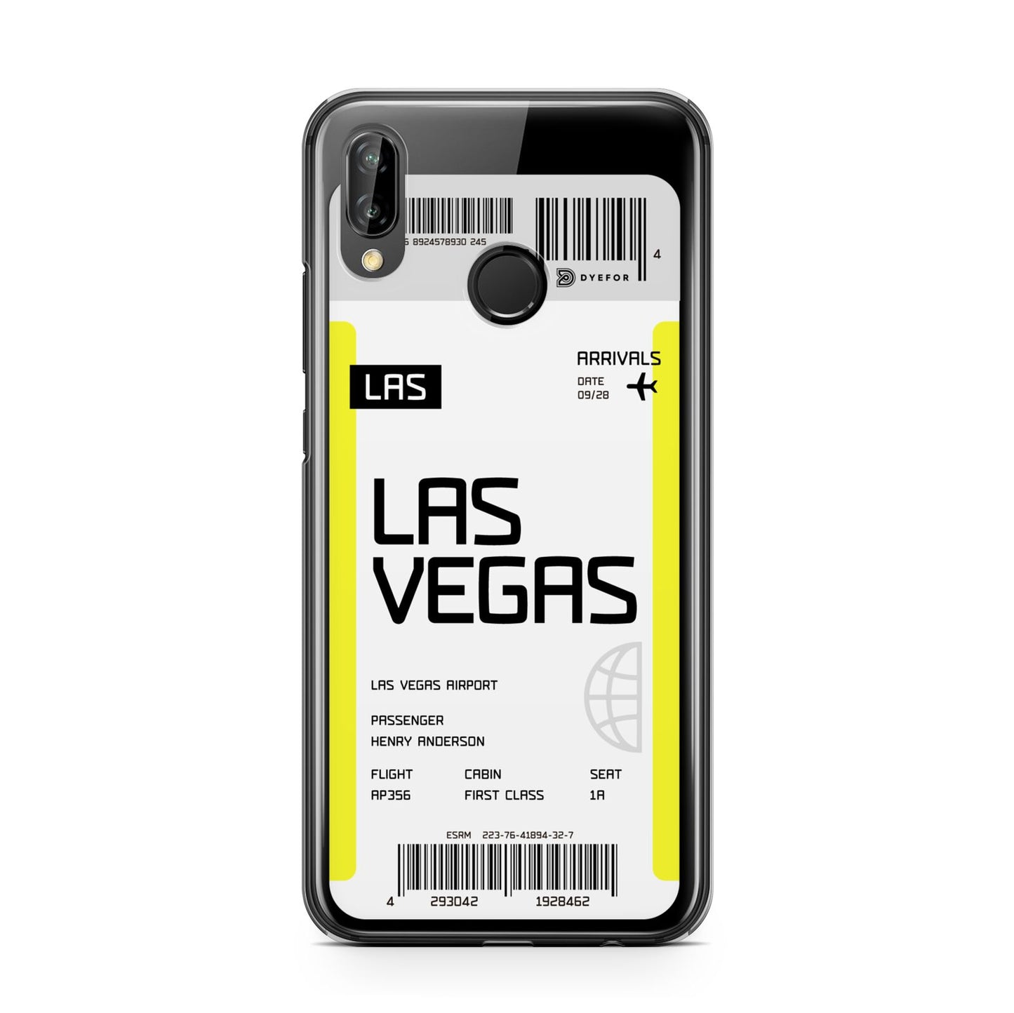 Boarding Pass Huawei P20 Lite Phone Case