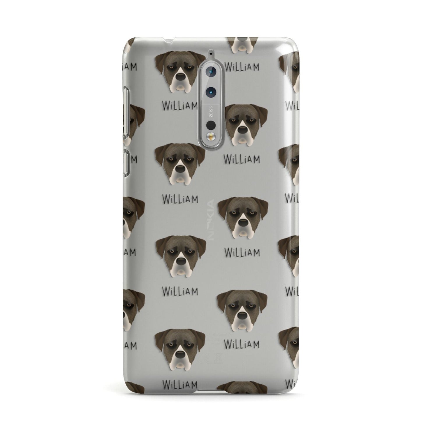 Boerboel Icon with Name Nokia Case