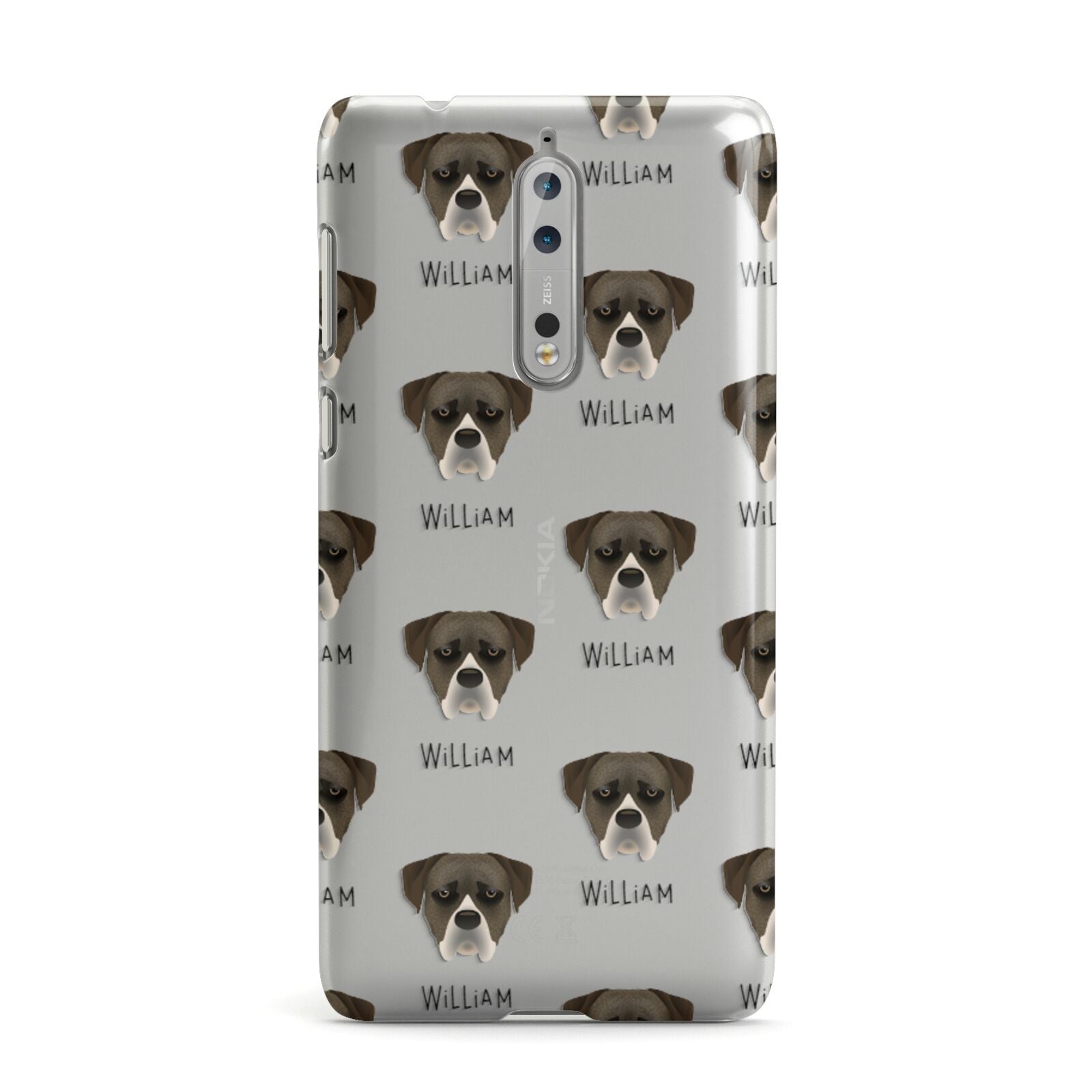 Boerboel Icon with Name Nokia Case