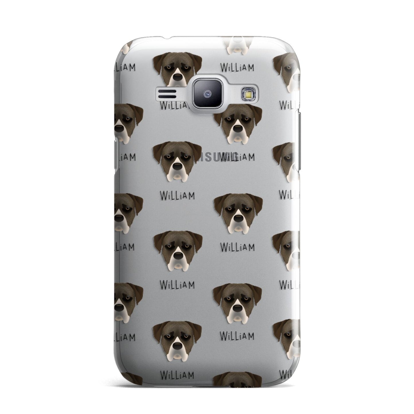 Boerboel Icon with Name Samsung Galaxy J1 2015 Case