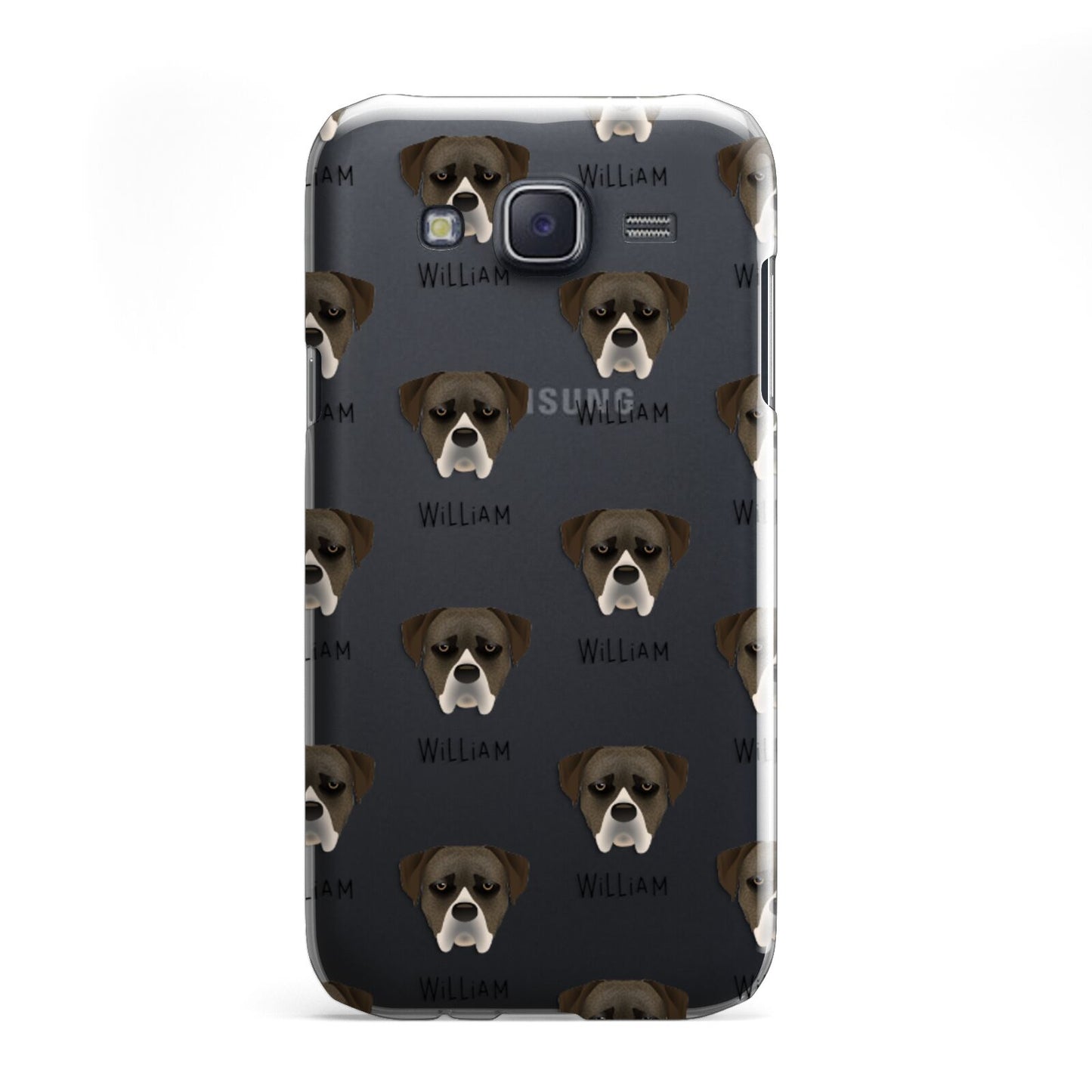 Boerboel Icon with Name Samsung Galaxy J5 Case