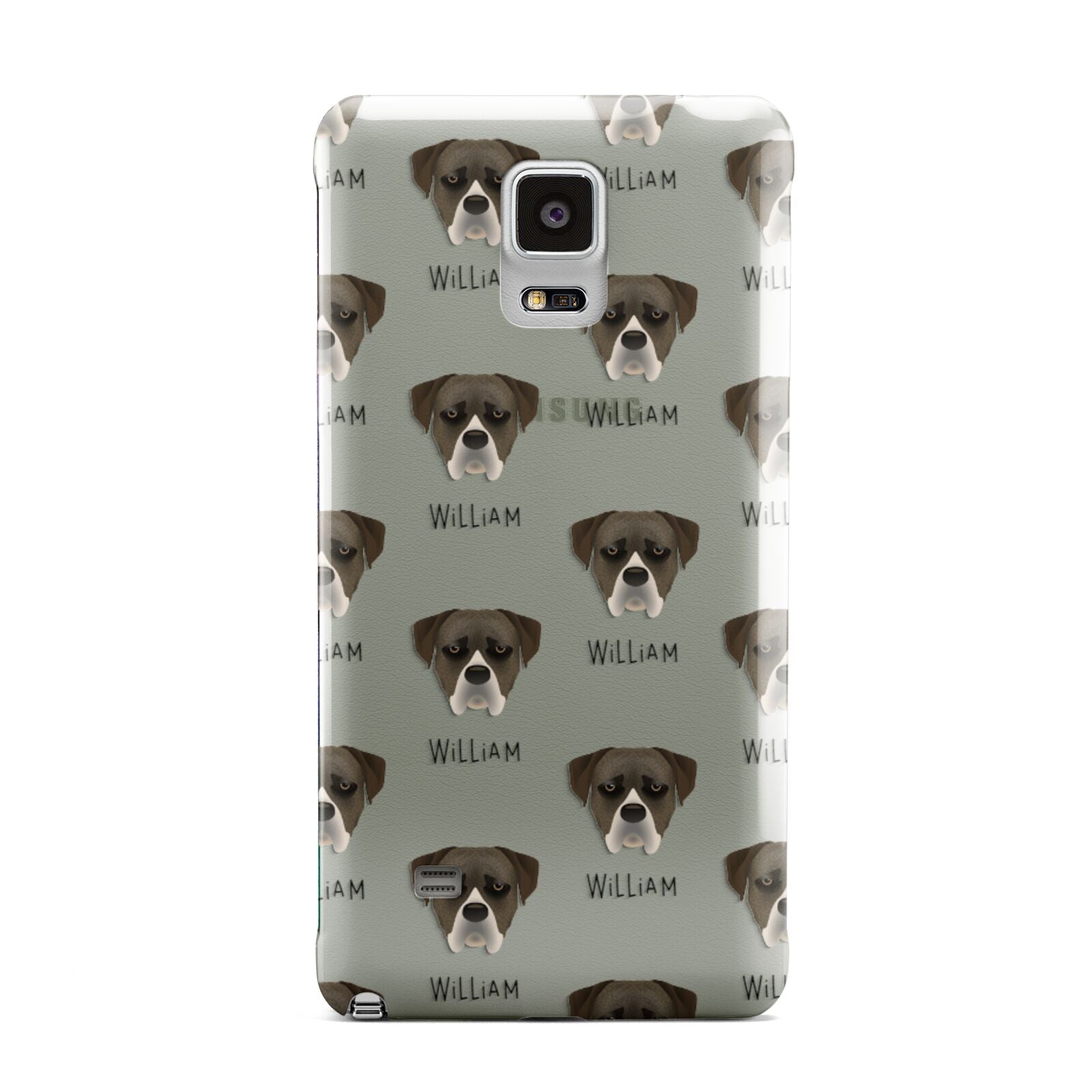 Boerboel Icon with Name Samsung Galaxy Note 4 Case